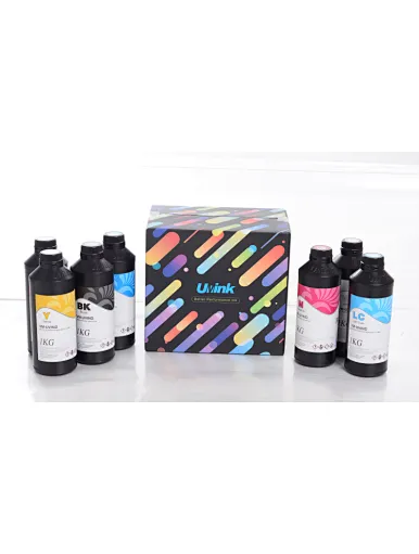 Hard soft LED UV DTF ink